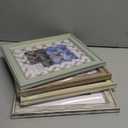 LUCKYLIFE 8x10 Picture Frame Set of 4, Rustic Farmhouse Picture Frames for Table or Wall Hanging