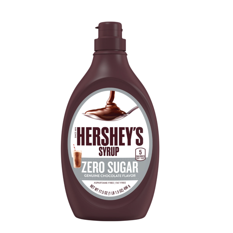 HERSHEY'S, Sugar Free Chocolate Syrup BBD: 06-2026