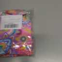 Girls Swimsuits Size 5-6 Years Old Pink Paisley Print Halter One-Piece Bathing Suits Quick Dry Stretchy Swimwear