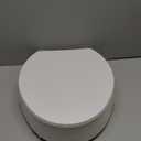 KOHLER 25875-0 Hyten 3" Height, Elevated Soft Close Elongated Toilet Seat, Contoured Seat with Grip-Tight Bumpers, Quick-Attach Hardware, No Slam Toilet Seat, White