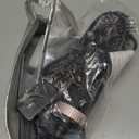 DAN Dual Voltage Hair Dryer Brush, Auto Dual Voltage 110V-120V/220V-240V Travel Hair Dryer Brush,Small Hot Air Brush with Multifunctional Conversion Plug,4 in 1 Blow Dryer Brush and Styler Volumizer (Black)