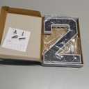 ISUNMEA 9 Inch Solar Lighted House Numbers for Outside, Light Up Waterproof LED Address Numbers Signs for Houses, Large Personalized Illuminated Exterior Modern House Numbers Light (2-Black, 9IN)