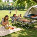 Camping cots for Adults,Cots for Sleeping,Cushion and Pillow, Camping Tent cot,High Weight Capacity, Compact Storage,with Carry Bag,Ideal for Outdoor Camping, Office use,Napping, Beach Trips