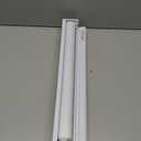 Joydeco Cordless Zebra Blinds for Windows, Dual Layer Free-Stop Zebra Shades Privacy Light Control for Day and Night, Light Filtering Sheer Blinds for Indoor Windows, Home (35" W X 75" H, White)