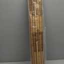 LazBlinds No Tools No Drill Cordless Bamboo Roman Shades, Light Filtering Window Treatment, Roll Up Bamboo Blinds for Window 30'' W x 64'' H, Squirrel