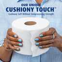 Charmin Ultra Soft Cushiony Touch Toilet Paper, 18 Family Mega XL = 126 Regular Rolls, 2-Ply, White, Pack of 3