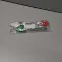 Amosfun 3pcs Christmas Food Tongs with Silicone Tips Stainless Steel Cooking Utensils for Buffet Bbq Salad Meat Serving Comfortable to Clean