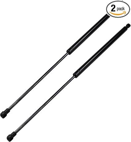 Molloparts 2PCS Hood Shock 11QM417M Compatible with Volvo VNL Mack Front Suspension Lift Support Black Replaces 20358822 20502741 20541720 20592319 20725387