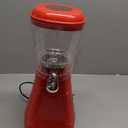 Nostalgia Margarita Machine - Blender for Smoothies, Margaritas, Daiquiris, and Slushies - Red - 64-Ounce
