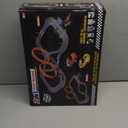 Slot Car Race Track Sets,2 in 1 Race Car Track with 4 High-Speed Slot CarsGift Toy for Boys Kids Ages 5 6 7 8-12,Dual Power (Source) Cars Track,Dual Racing Game Lap Counter Circular Overpass Track