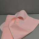 2 Pack Unisex Adult Bibs for Women, Men, Elderly, Seniors, Waterproof Bibs for Eating, Washable Clothing Protectors (Pink)