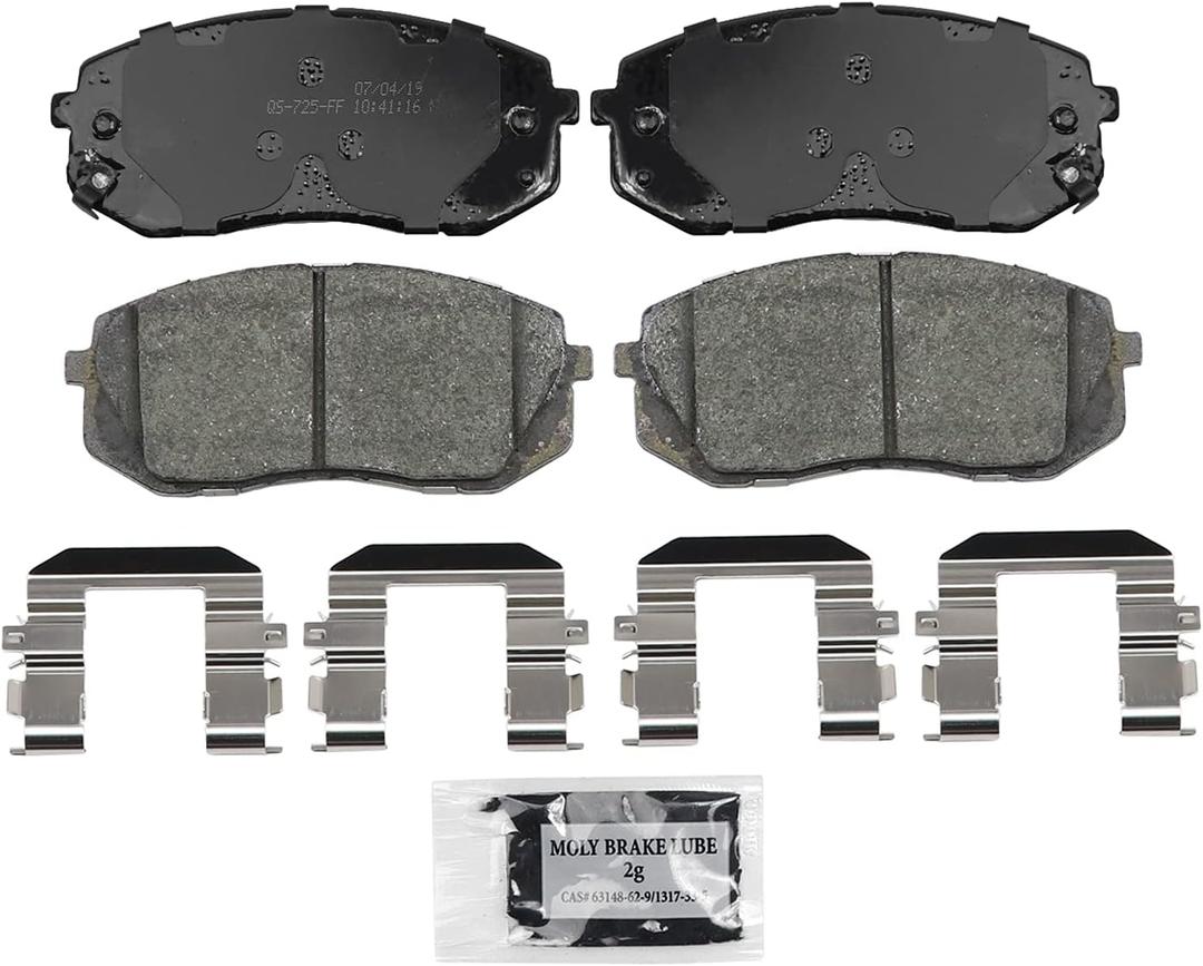 Wagner QuickStop ZD1855A Front Disc Brake Pad Set for 2021 Kia Forte