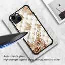 ZHEGAILIAN for iPhone 14 Case, Military-Grade Protection, All-Around Shockproof Corners, Anti-Scratch Phone Case for iPhone 14 - Diamond Butterfly