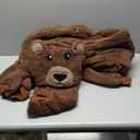 Snug Fit Unisex Adult Onesie Pajamas, Flannel Animal Cosplay One Piece Halloween Costume hooded Sleepwear Homewear, XL