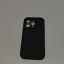 Vooii Compatible with iPhone 14 Pro Case, Liquid Silicone Upgrade [Camera Protection] [Soft Anti-Scratch Microfiber Lining] Shockproof Phone Case for iPhone 14 Pro 6.1 inch - Black