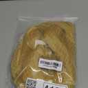 Half and Half MisaAmane Cosplay Wig Long Blonde Anime Ponytail Wigs with Bangs 27.5'' Light Golden Pigtails Gothic Wigs for Halloween Party Daily