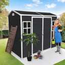 Outdoor Shed One Panel 67" x 55"