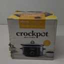 Crock-Pot 4-Quart Manual Slow Cooker, Black