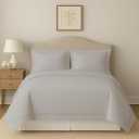 eBeddy Linens Silver Grey Solid Duvet Cover Set King XL 116x98 Size 800 TC Certified Egyptian Cotton Luxury Soft & Breathable Comforter Cover and 2 Pillow Sham with Zipper Closer & Corner Ties