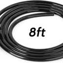 Gilardino 7 Way Trailer Plug, 7 pin Trailer Wiring Harness, 8 Feet 7-Wire Trailer Adapter Cord for RV