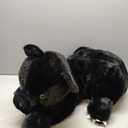 MorisMos Giant Black Panther Stuffed Animal Pillow, 30" Extra Large Stuffed Black Panther Toy for Kid & Adult, Realistic Big Safari Animal Jaguar Plush for Christmas Birthday Jungle Party Decor