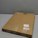 JOEJOY Deluxe Dog Booster Seat with Sturdy Metal Frame and Safety Leash for Small Pets up to 20 lbs - Portable Puppy Dog Car Seat with Thick Cushion and Storage Pockets for Small Dogs, Black