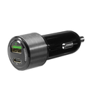 ZGEAR Adaptive Fast Car Charger With USB-A USB C Ports