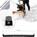 24 Snow Blower Shave Plate 790-00120-0637 Scraper Bar Replacement for MTD 2 Stage Snow Thrower 784-5581A