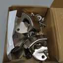 20 Pack Bottle Opener Wall Mounted, Vintage Beer Bottle Opener with Screws for Bars KTV Hotels Homes, (Silver)