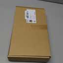 BESARME 20 Pack 8" x 8" x 3.15" Clear Gift Bags with Handle, Large Plastic Bag Gift Wrap Tote Bag Reusable Clear Bags for Christmas Gifts Wedding Party Favors