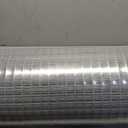 16 Gauge Galvanized Hardware Cloth 48in x 100ft Silver 1 inch Welded Garden Fence Roll for Gardens, Chicken Coops & Poultry Animal Netting Cage
