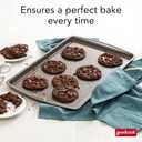 GoodCook Everyday Nonstick Steel Baking Sheet, 17 x 11-Inch, Gray