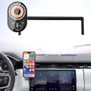 Wireless Charging Car Phone Holder for Land Rover Range Rover 2023-2026 / Range Rover Sport 2023-2026, 13.1" Screen Fixed Clip, 360 Rotation Car Phone Mount Compatible with MagSafe