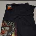 Harley-Davidson Men's Custom Freedom Short Sleeve Crew Neck Tee - Black (3X-Large)