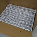 4-Tier Stackable Closet Organizers and Storage Basket, Foldable Closet Shelf Organizer System, Space-Saving Clothes Storage Drawer Organizer for Wardrobe, White (Patent Pending)