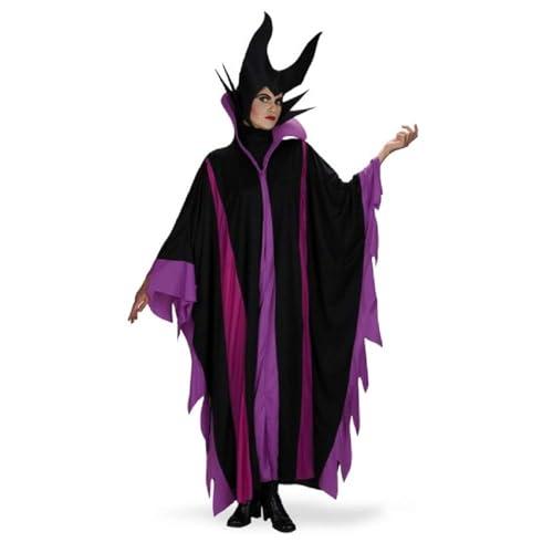 Disguise womens Disney Sleeping Beauty Maleficent Deluxe Adult Sized Costumes, Purple/Black, Large US, 12-14