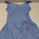 Eomenie One Piece Swimdress Swimsuits for Women Tummy Control Swim Dresses Skirt Bathing Suit, Size L