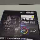 ASUS Prime B550M-A WiFi II AMD Micro ATX Motherboard with PCIe 4.0, WiFi 6, ECC Memory, HDMI 2.1, RGB Header