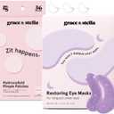 grace & stella Purple Under Eye Masks With Retinol +