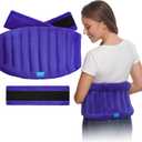 Microwavable Extra Large Heating Wrap for Lower Back, Waist, Stomach, and Shoulder  Moist Heat Therapy Pad for Instant Pain Relief in Case of Aches, Muscle Spasms, Slipped Discs, and Surgery Recovery