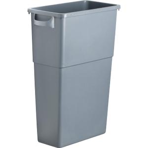 Genuine Joe Space-Saving Waste Container, 23 Gal