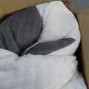 Cervical Neck Pillow for Pain Relief Sleeping, Contour Memory Foam Pillows, Ergonomic Side Sleeper Pillows for Adults, Orthopedic Neck Support Pillow for Back Stomach Sleepers-King Size (Grey)