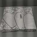 10 x Valentines Day Giant Coloring Poster/Tablecloth - Valentines Crafts for Kids - 30 x 72 Inches Jumbo Coloring Banner Kids Games Gifts Activities Decor Party Favors