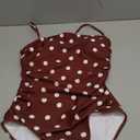 SUUKSESS Women Sexy One Piece Swimsuit Tummy Control Square Neck Bathing Suit, Size M