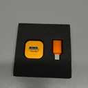 4-in-1 Wireless CarPlay Adapter with AirPlay, CarPlay Android Auto Mirror Link Adapter, Wireless Screen Mirroring for Car, Mini CarPlay Dongle for Netflix/YouTube, Plug and Play for 800+ Cars