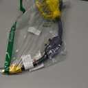 Overload Protector 15 Amp to 50 Amp RV Adapter Cord with Circuit Breaker and Twist Lock, NEMA 5-15P to NEMA SS2 50R Dogbone Electrical Power Adapter with Upgraded Handle,ETL Listed