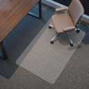 Kuyal Office Chair Mat for Carpet, 32x49 Clear Heavy Duty Computer Chair Mat, Under Desk Protector Carpeted Floors Mat, Easy Chair Movement, Ship Flat
