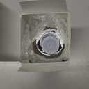 Plastic Shower Head Holder for Hand Held Showerhead Adjustable Shower Arm Mount for Connecting Shower Arm and Shower Hose Premium ABS Bracket with Brass Swivel Ball Joint Connect (Chrome)