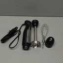 Bonsenkitchen Immersion Handheld Blender with Whisk, 20-Speed & Turbo Mode Hand Blender Stick 500W, 304 Stainless Steel Hand Blender for Soup, Smoothie, Puree, Baby Food (With 1 attachment)