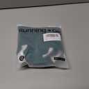 RUNNING GIRL Sports Bras for Women, Medium-High Impact Running Strappy Sports Bra with Removable Pads (Green, L)